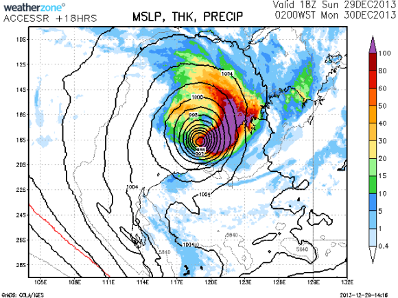 tropical_cyclone_christine_29th_December_2013