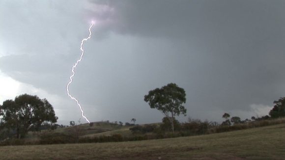 Spectacular lightning display Mt Panorama (Bathurst) 21 January 2012 2