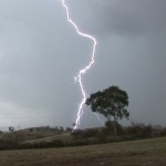 Spectacular lightning display Mt Panorama (Bathurst) 21 January 2012 5