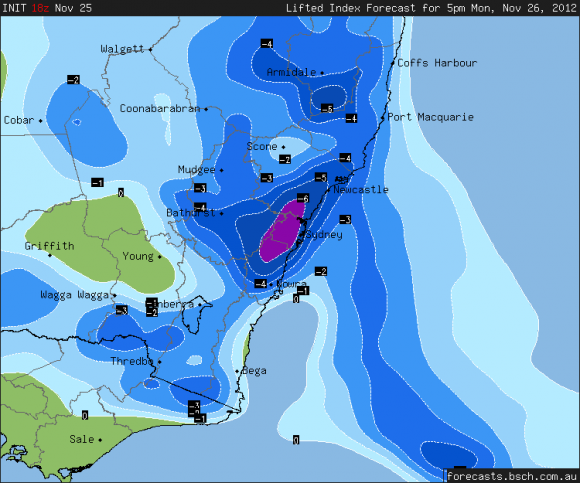 NSW Storms 26 November 2012