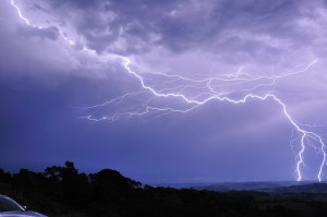 Storms NE NSW 18th December 2012