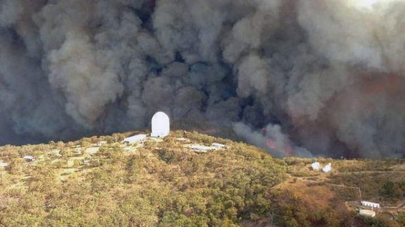 Worst Bushfire in years for NSW  14th January 2012