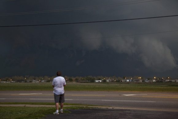 Supercells and rotation Oklahoma 17th April 2013 4