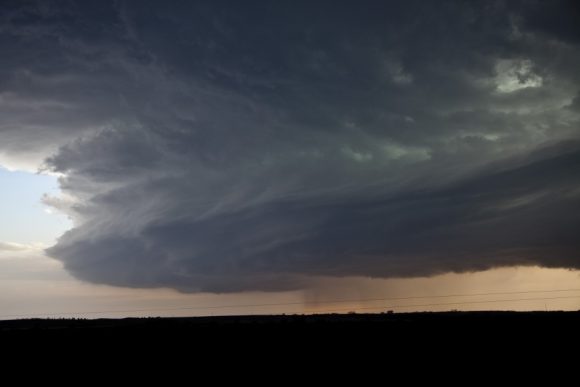 Incredible Supercell Structure Clinton, Oklahoma 22nd April 2013 2
