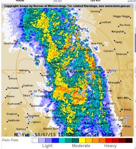 Winter storms NSW / Victoria 18 July 2013 2