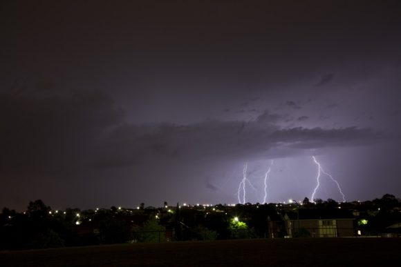 Lightning Acacia Gardens 15th November 2013 5