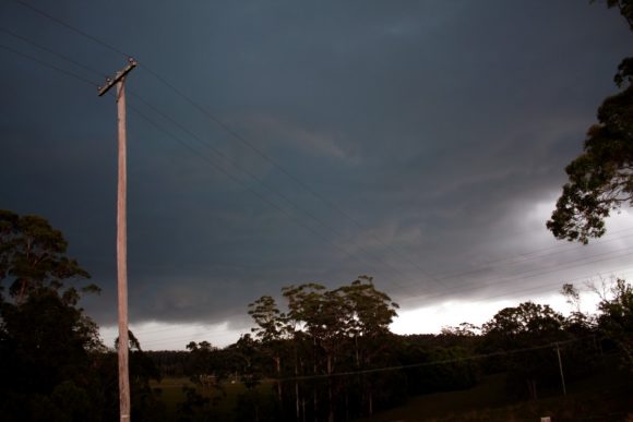 Storms fire up across eastern NSW 11th November 2013 6