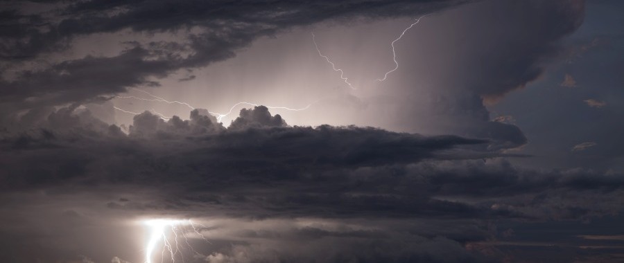 Lightning and supercell structure
