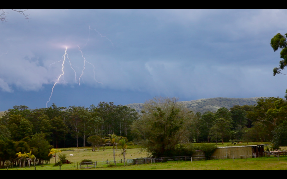 Lightning near Morriset NSW 16th March 2014