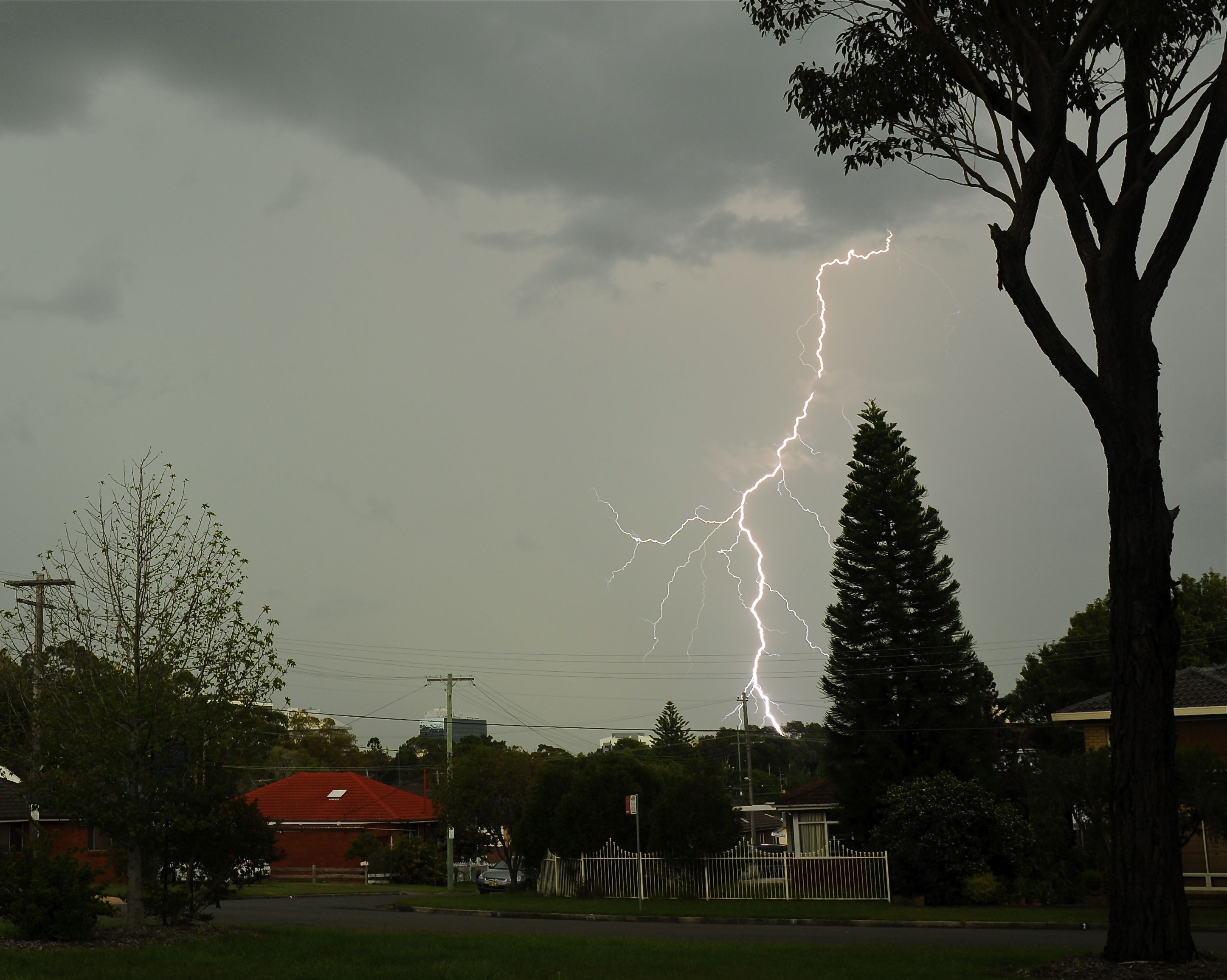 Saturday 15 March 2014 storms and strong lightning strikes 9