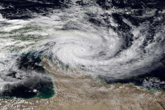 Tropical Cyclone Ita Visible Image JMA 11th April 2014