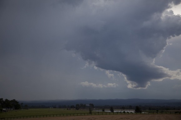 Smaller storm weakens