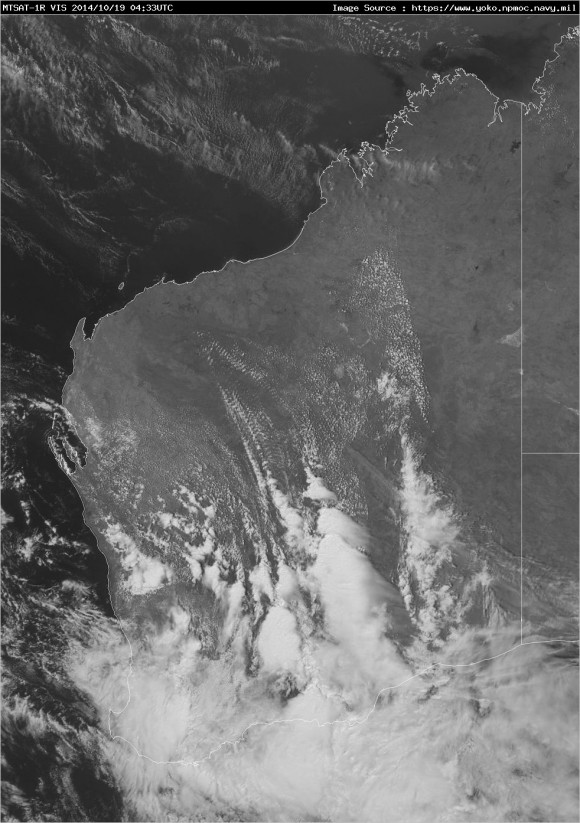 WA vis latest Severe Storm Outbreak 19th October 2014