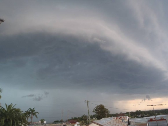 Schofields severe storm and shelf cloud   by Linda Deguara