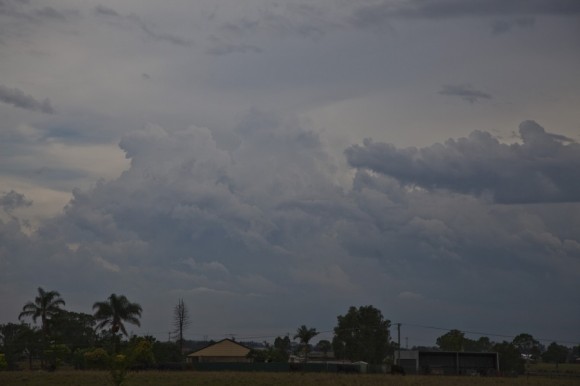 Storms developing