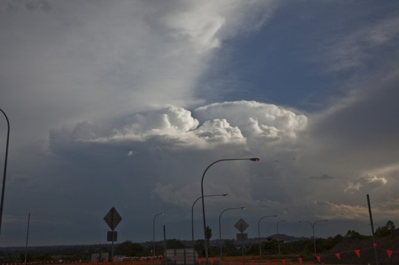 Storm Updafts south of Camden