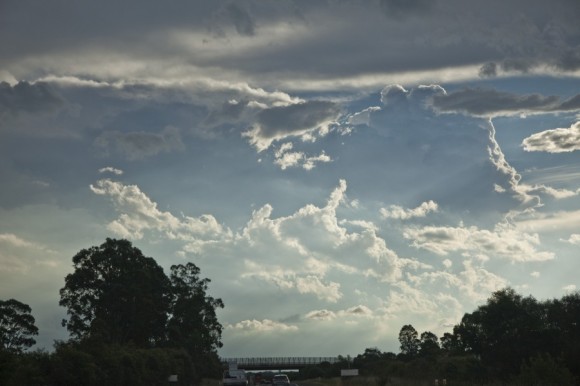 More storms exploding to the south over the Southern Tablelands