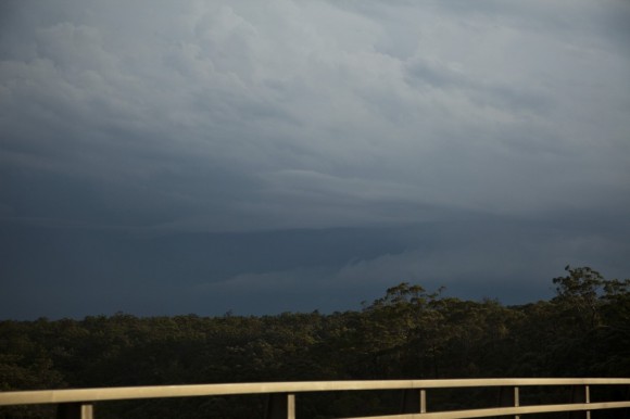 Approaching storm base Southern Tablelands near Moss Vale