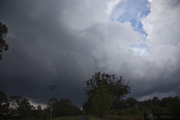 Under storm base and updrafts Hilltop