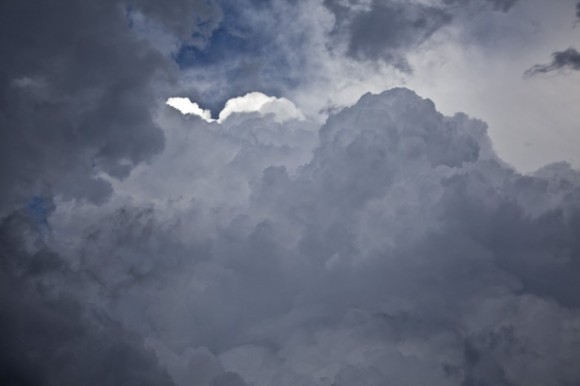 Under storm base and updrafts Hilltop