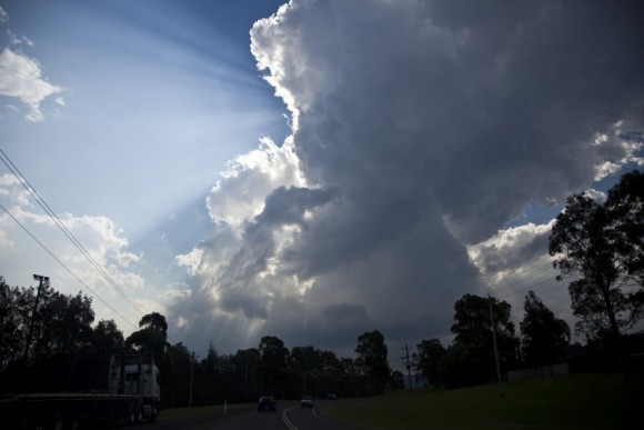 Cumulonimbus near Penrith