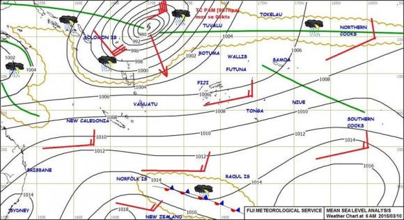 Synopsis of Tropical Cyclone Pam