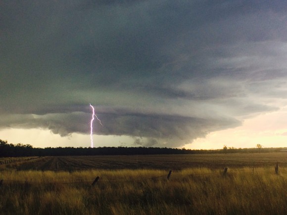 Supercell Structure and Lightning 21st March 2015