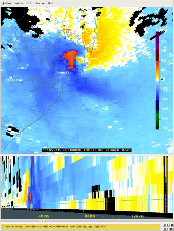 Sydney-tornado-doppler