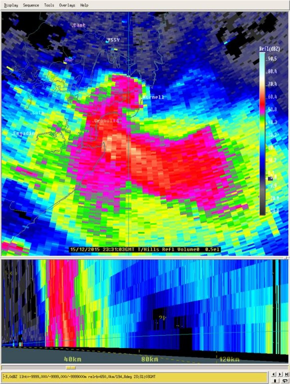 Sydney-tornado-radar-reflectivity