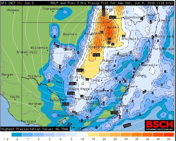 Synoptic Chart Nsw