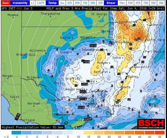 Synoptic Chart Nsw