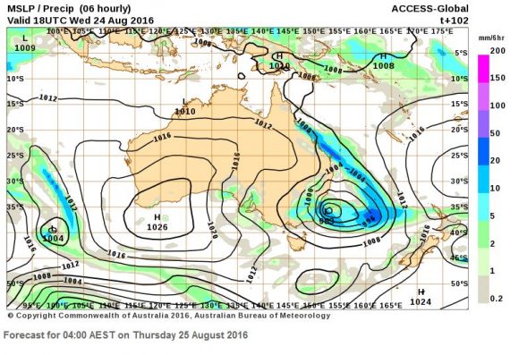 Synoptic Chart Western Australia