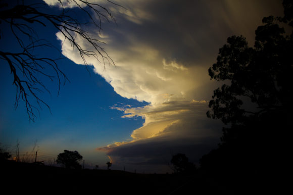 Mendooran supercell at disk