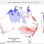 June 2022 – A break in the rainfall for Eastern Australia