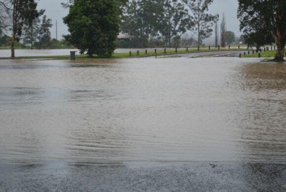 Flooded parklands Flooded parks and parklands