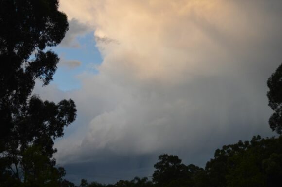 Evening storm Western Sydney