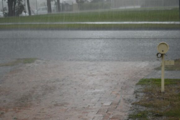 Western Sydney storm Saturday 24 September 2022 Heavy rainfall from storm Saturday 24 September 2022