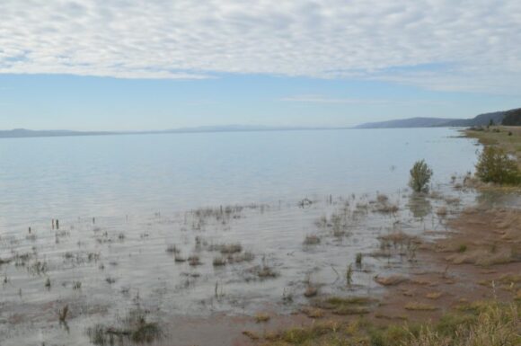 Lake George unusually full due to heavy rainfall