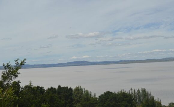 Lake George as full from lookout