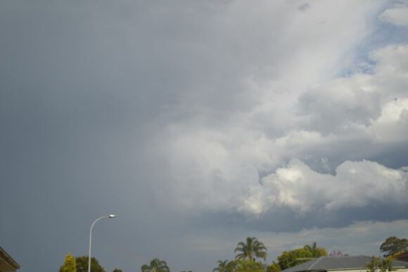 Image of storm looking east 27 November 2022