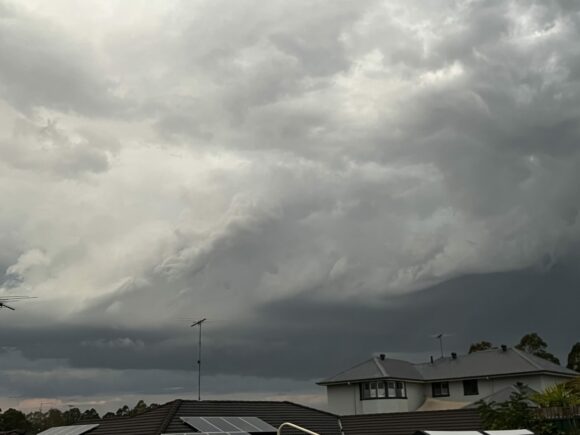 Storm line Glenmore Park 5th December 2022