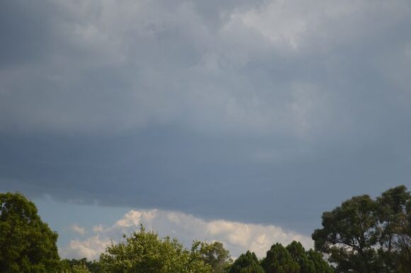 Thunderstorms Putty Road and Howes Valley Saturday 28 January 2023