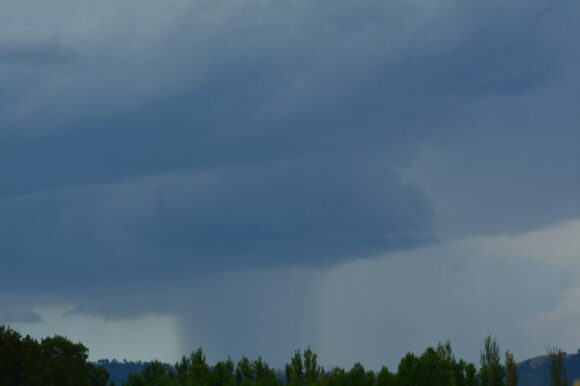 Intensifying storm near Murrurundi Upper Hunter Valley