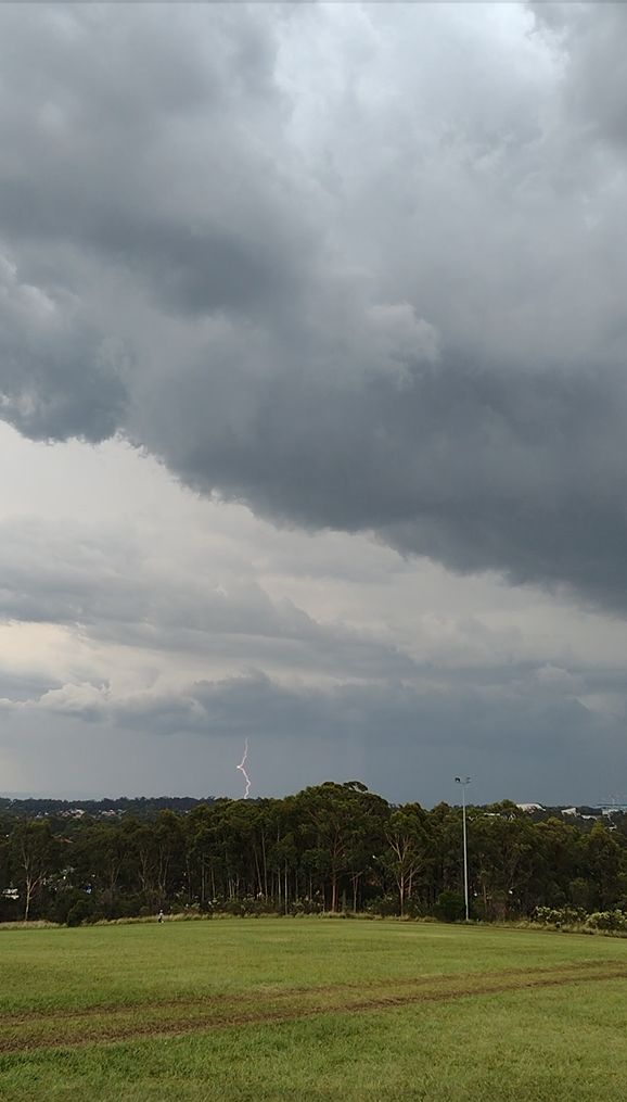 Western Sydney storm from Rooty Hill Sunday 29 January 2023