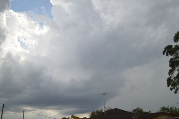 Storm development outer North West Sydney Sunday afternoon March 12 2023 Storm development outer North West Sydney Sunday afternoon March 12 2023