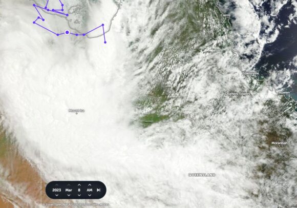 North west Queensland major rain and floods March 2023