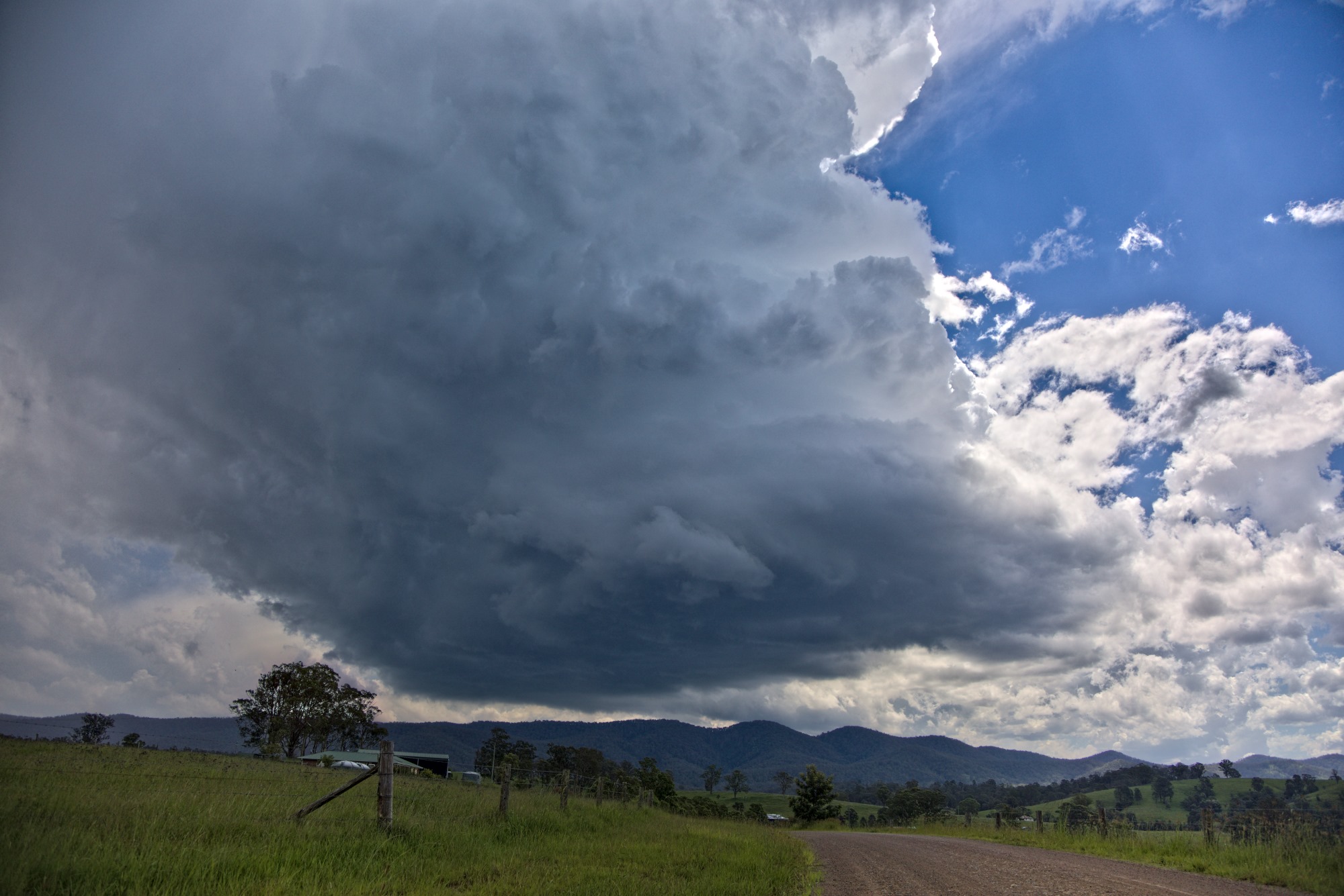 Got the first storm S of Gloucester from birth which quivkly became a supercell but took the wrong turn elsewhere and missed getting onto the hook whi...