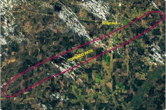 Mississippi Tornado event March 24 2023