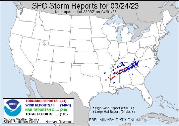 Mississippi Tornado event March 24 2023 Mississippi Tornado event March 24 2023