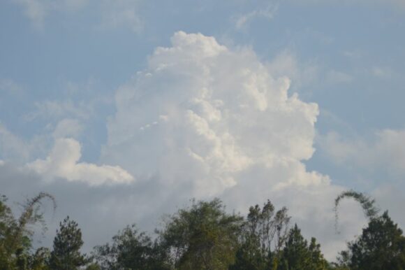 Developing showers and storms at Rantepeo Sulawesi